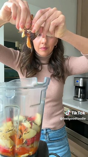 Creamy Roasted Feta Tomato Soup Recipe