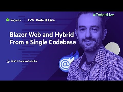The Blazor Power Hour: Blazor Web and Hybrid From a Single Codebase
