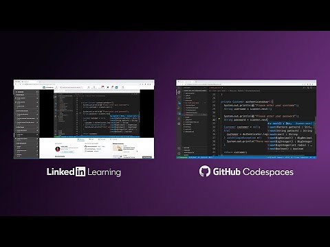 Hands-On Practice on LinkedIn Learning with GitHub Codespaces