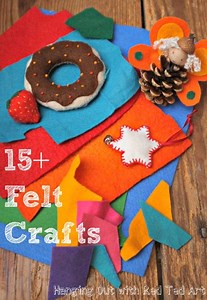 Felt Craft Projects for Kids - Red Ted Art - Kids Crafts