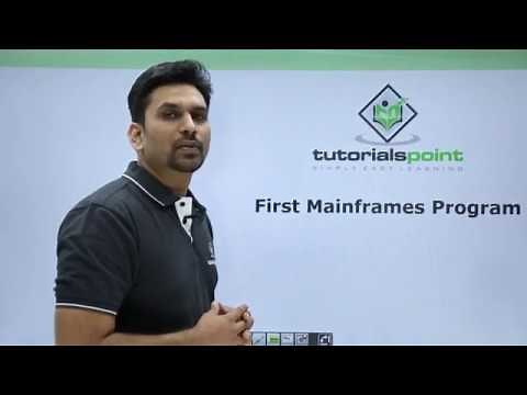 Mainframe - First Program