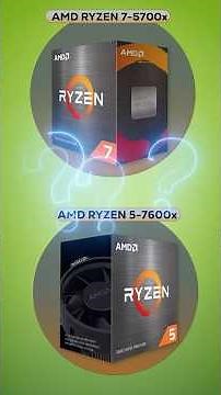 Price Same Hai to Kaun Jitega? ❓ AMD Ryzen 7 5700X 🆚 AMD Ryzen 5 7600X