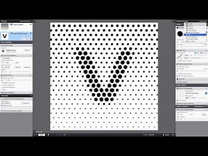 Halftone raster and point basics in Vectoraster 8