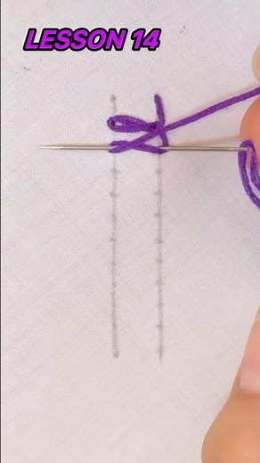 Basque Stitch Tutorial | Hand Embroidery for Beginners #14