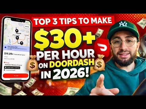 How I Make $30+ Per Hour With DoorDash in 2026!