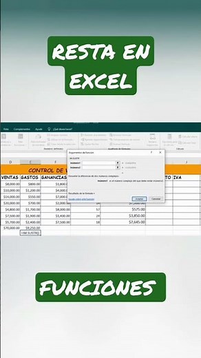 🥇How to SUBTRACT in Excel Basic Functions