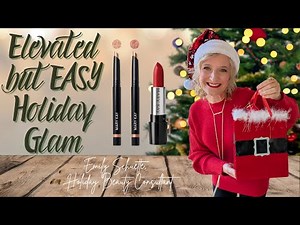 Your EASIEST Holiday Glam Look Yet | Look Chic, Polished & Party-Ready