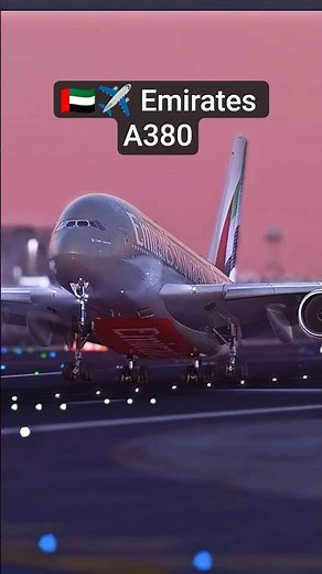 Emirates A380 Taking Off from Dubai 🇦🇪✈️ | Iconic Giant Departure #shorts