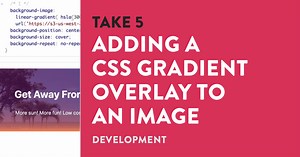 Adding a CSS Gradient Overlay to an Image | Take 5 Tutorials