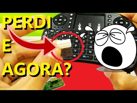 PERDI O DONGLE RECEPTOR, AINDA TEM COMO USAR O APARELHO via USB? TENTANDO LIGAR PLACA de notebook