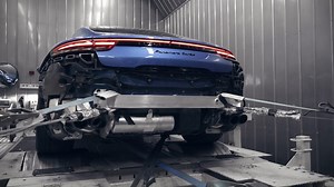 20K views · 459 reactions | Our high-grade titanium system for Porsche Panamera Turbo / Turbo S E-Hybrid (971) has an active X connection for optimal sound control. It creates that deep, higher-frequency V8 sound with Akrapovič signature while eliminating any drone and offering 40% weight savings! Hear it roar at our dyno-testing facilities. Learn more: https://goo.gl/kzdByM | Akrapovic Exhaust System | Facebook