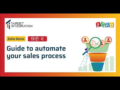 Zoho CRM Demo (Hindi) - A Complete Guide to Automate your Sales Process