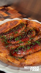 3.2M views · 54K reactions | Toad In the Hole! A British classic. Simple and so delicious  | Notorious Foodie | Facebook