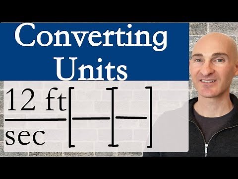 Dimensional Analysis Easy Method for Math (Converting Units)