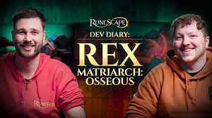 19K views · 126 reactions | 領 The newest Rex Matriarch: Osseous arrives next Tuesday! So Mod Ramen, Mod Camel & Mod Bailey  are here to give you a preview of the fourth boss + all the many treatos - *ah, we mean rewards...you can expect after defeating the bony boss! | RuneScape | Facebook