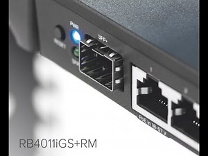 Mikrotik RouterBOARD RB4011iGS-5HacQ2HnD 100Gbps Speedtest