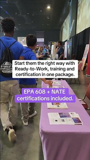 NATE Ready-to-Work provides a structured training path that builds real competency from the start.