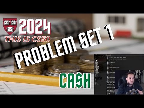CS50 Cash Solution 2024. Beginners Guide for completing CS50 Week 1 Problem set 1 - Cash.