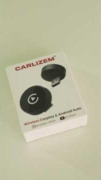 Wired to Wireless Android Auto & Apple Carplay Adapter By Carlizem