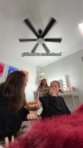 something about getting ready to go out with other mamas who get it 🥰🥰 @Sarai Jones @Maci 🦋-Wedding Photographer #friendship #motherhood #singlemom #girlhood #grwm