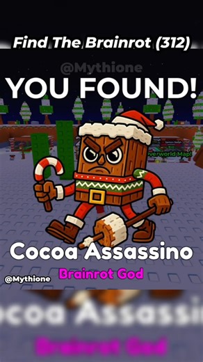 How To Get Cocoa Assassino | Find the Brainrot ROBLOX