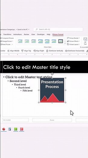 Professional Watermark for Your Entire Presentation #powerpoint #tutorial
