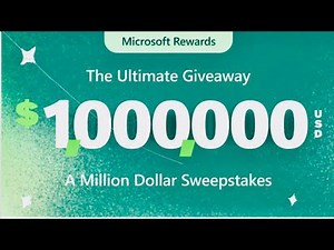 Microsoft Rewards Biggest Sweepstakes Ever