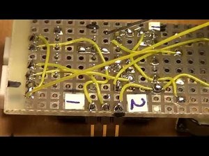 DIY prototyping perfboard with 0603 SMD wiring and soldering techniques