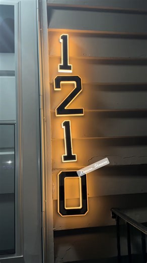 ISUNMEA Solar Lighted House Numbers 9 Inch Waterproof LED Address Signs for Outside Modern House Numbers with Large Personalization Options, Decorate your door number, DIY personalisation.Modern Farmhouse Illuminated Sign Light#solarhousenumber #ledaddresssign #holidaysale @ISUNMEA OFFICIAL #lightuphousenumbers #solarnumberlight