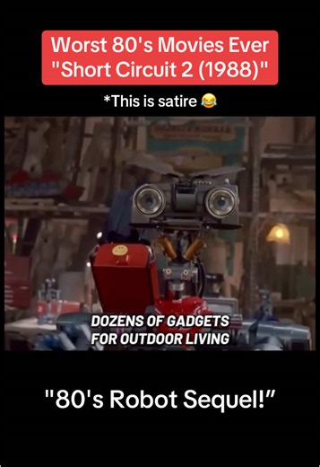 Worst 80's Movies: Short Circuit 2 (1988) Commentary