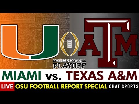 College Football Playoff Round 1 Live Streaming Scoreboard, Play-By-Play: Miami vs Texas A&M On ESPN