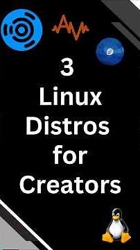3 Linux Distros for Creators #linux #ubuntustudio
