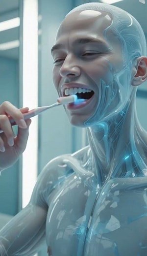 Transparent Teeth Cleaning – How Brushing Transforms Your Mouth in Seconds!