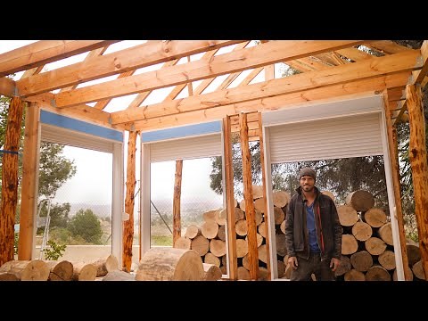 Major Problems Installing Big Window Frames in Log Cabin