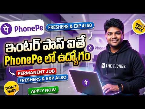 👌Phonepe jobs for 12th Pass to Any Degree| Latest Hybrid Jobs from Phonepe | V the Techee