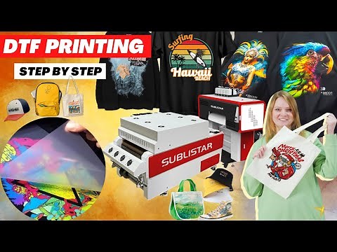 DTF (Direct to Film) Printing Process - Step By Step Explanation