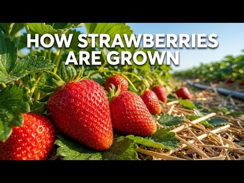 How Strawberries Are Grown – From Seed to Harvest