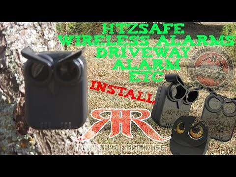 HTZSAFE AMAZON DRIVEWAY ALARM ETC SETUP