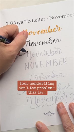 4 comments | Your everyday handwriting and brush lettering are two...