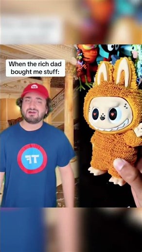 He needs to spend money! #greenscreen #comedy #childhood