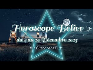 BÉLIER ♈️ Horoscope du 4 au 20 décembre 2025 ⚡️