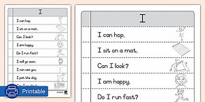 Grade 1 English -Reading - Reading Strips: I (CAPS Aligned)