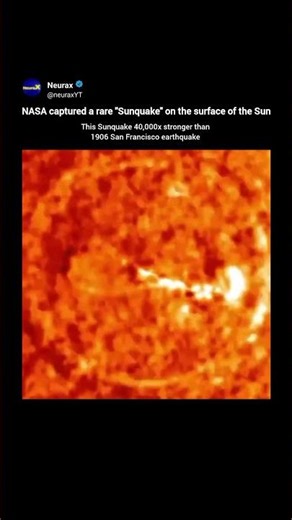 NASA Captured a Rare “Sunquake” on the Sun!