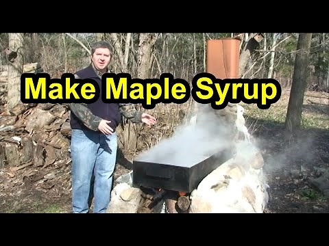 How To Make Maple Syrup - Boiling & Finishing