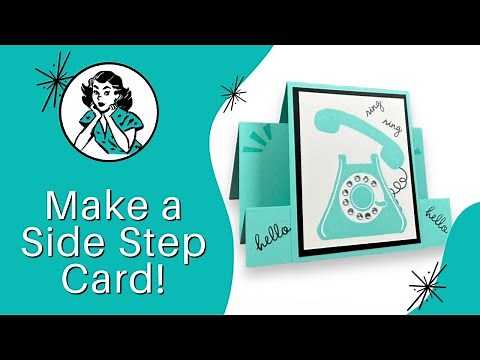 🔴 Side Step Card: The No-Fail Tutorial To A Fabulous Fun Fold