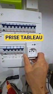 Comment installer une prise dans le Tableau Électrique #prisedecourant #lesdisjonctes