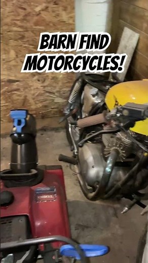 Barn Find Motorcycles!