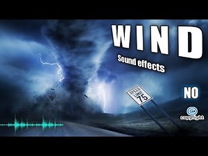 Wind sound, wind sound effect, Strong Wind Sound Effect, breeze no copyright