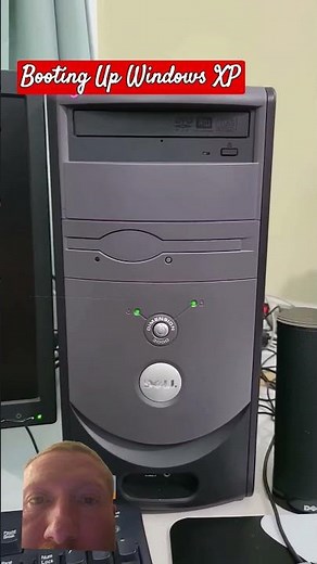 Booting Up Windows XP #windowsxp #computer