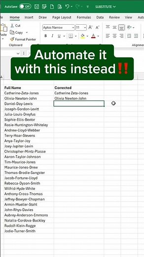 Substitute Function in Excel for Beginners (2024)